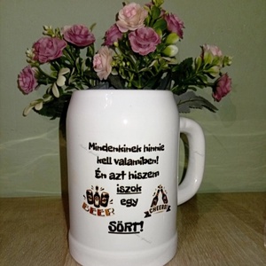 Korsó , Otthon & Életmód, Konyhafelszerelés, tálalás, Tálalás, Sörös pohár és korsó, , MESKA