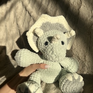 Horgolt dinó plüss, Játék & Sport, Plüssállat & Játékfigura, Plüss dínók, Horgolás, MESKA