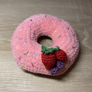 Horgolt fánk donut , Játék & Sport, Baba & babaház, Babaruha, babakellék, Horgolás, Varrás, MESKA