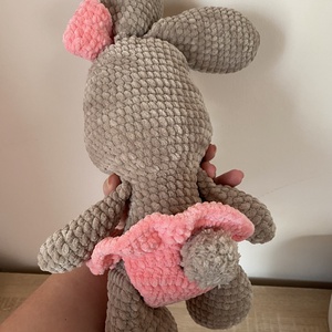 Horgolt öltöztethető kislány nyuszi amigurumi - játék & sport - plüssállat & játékfigura - nyuszi - Meska.hu