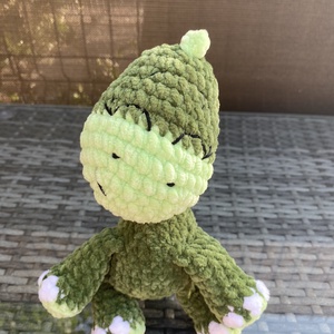 Horgolt pihe-puha plüss dínó amigurumi, Játék & Sport, Plüssállat & Játékfigura, Plüss dínók, Horgolás, Varrás, MESKA