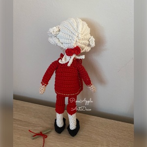 Horgolt Mozart baba amigurumi - játék & sport - baba & babaház - baba - Meska.hu