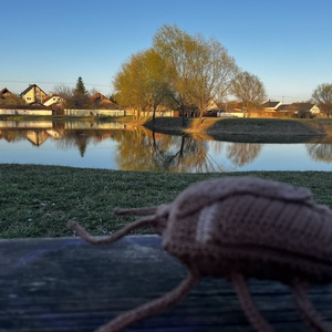 Horgolt Poloska amigurumi (Messza) - játék & sport - plüssállat & játékfigura - plüss mesefigurák - Meska.hu