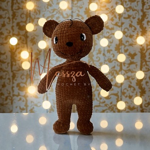 Horgolt Boribon maci hajjal ,  amigurumi (Messza) - játék & sport - plüssállat & játékfigura - maci - Meska.hu