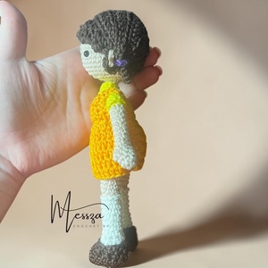 Horgolt Squid game piros lámpa zöld lámpa játék baba amigurumi (Messza) - játék & sport - plüssállat & játékfigura - ember - Meska.hu