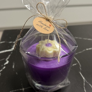 Szójaviasz illatgyertya - Meska.hu