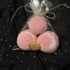 Fürdőbomba szett - szépségápolás - szappan & fürdés - fürdősó, fürdőgolyó, habfürdő - Meska.hu