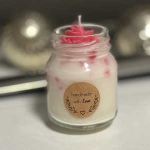 Illatgyertya szójaviasz - Meska.hu