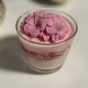 Illatgyertya szójaviasz - otthon & életmód - gyertya, illat, aroma - gyertya - Meska.hu