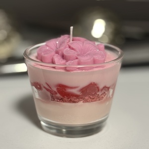 Illatgyertya szójaviasz - otthon & életmód - gyertya, illat, aroma - gyertya - Meska.hu