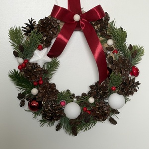 Kopogtató ajtódísz - karácsony - adventi díszek - adventi koszorú - Meska.hu
