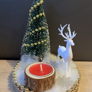 Szarvasos karácsonyi dísz, Otthon & Életmód, Dekoráció, Dísztárgy, Mindenmás, MESKA