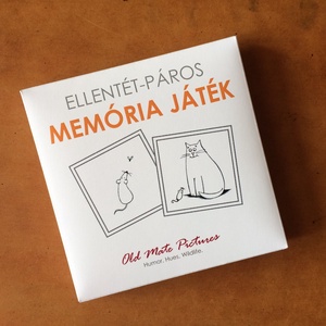 Sigfried Cicás memória játék és szinező, Ellentét páros készségfejlesztő játék gyerekeknek, 24 pár - játék & sport - készségfejlesztő és logikai játék - memória játékok - Meska.hu