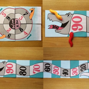 Kukacvető, célba dobást gyakorló családi társasjáték 8 db filc állatfigurával - baba - mama - baba játékok - waldorf játékok - Meska.hu