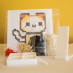 Pixel kirakó cicás, Játék & Sport, Puzzle, Kirakó, kocka kirakó, , MESKA