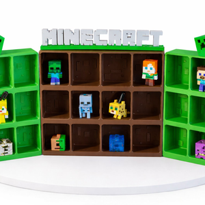 Minecraft kinder figura tartó - otthon & életmód - dekoráció - asztal és polc dekoráció - dekorációs tál, tartó - Meska.hu