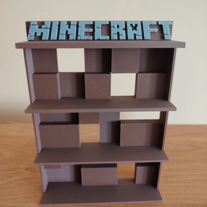 Minecraft mini kinder figura tartó - otthon & életmód - dekoráció - asztal és polc dekoráció - asztaldísz - Meska.hu