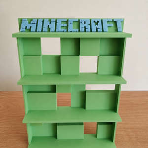 Minecraft mini kinder figura tartó - otthon & életmód - dekoráció - asztal és polc dekoráció - asztaldísz - Meska.hu