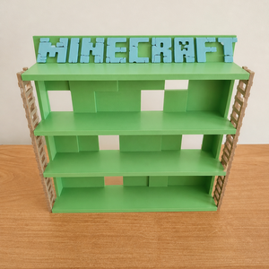 Minecraft kinder figura tartó - otthon & életmód - dekoráció - asztal és polc dekoráció - asztaldísz - Meska.hu