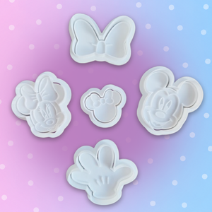 Mickey egér sütikiszúró szett, Otthon & Életmód, Konyhafelszerelés, tálalás, Sütés, főzés, Sütikiszúró, , MESKA