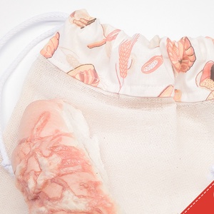 Péksütemény tartó textil zsák -  - Meska.hu
