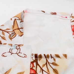 Őszi állatos textil szalvéta, élelmiszerbiztos PUL anyaggal - otthon & életmód - konyhafelszerelés, tálalás - konyhai textil - szalvéta - Meska.hu