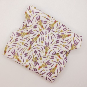 Levendulás textil szalvéta, élelmiszerbiztos PUL anyaggal - táska & tok - uzsonna- & ebéd tartó - szendvics csomagoló - Meska.hu