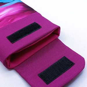 Magenta és türkiz tollak vízhatlan textil telefontok - táska & tok - pénztárca & más tok - telefontok - Meska.hu