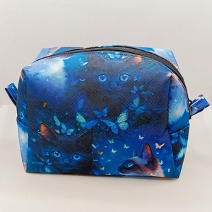 Cicák - vízhatlan piperetáska - táska & tok - neszesszer - Meska.hu