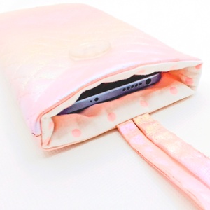 Irizáló színek - vízhatlan textil telefontok, Táska & Tok, Pénztárca & Más tok, Telefontok, Varrás, MESKA