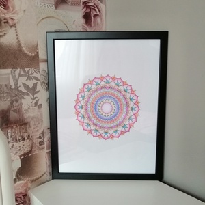 Szines ceruzás mandala - otthon & lakás - dekoráció - kép & falikép - Meska.hu Szines ceruzás mandala - otthon & lakás - dekoráció - kép & falikép - Meska.hu