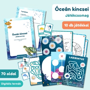 Óceán kincsei Játékcsomag - Meska.hu