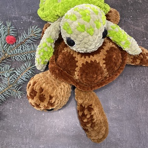 Horgolt teknős, Játék & Sport, Plüssállat & Játékfigura, Hal, Horgolás, MESKA