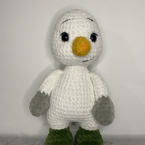 Horgolt hóember - játék & sport - plüssállat & játékfigura - más figura - Meska.hu