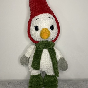 Horgolt hóember, Játék & Sport, Plüssállat & Játékfigura, Más figura, , MESKA