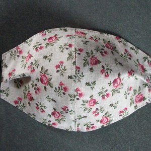 Rózsás arcmaszk, szájmaszk, Ruha & Divat, Maszk, Arcmaszk, Női, Varrás, MESKA