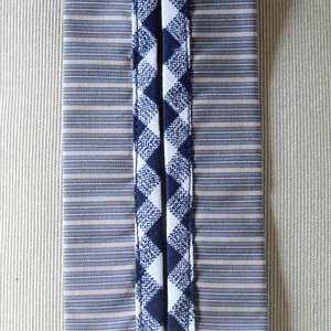 Csíkos papír zsebkendő tartó - táska & tok - pénztárca & más tok - zsebkendőtartó tok - Meska.hu