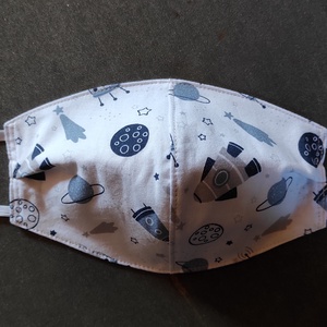 Űrhajós arcmaszk, szájmaszk GYEREK MÉRET!, Ruha & Divat, Maszk, Arcmaszk, Gyerek, Varrás, MESKA