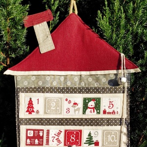 Adventi naptár, társasház - Meska.hu