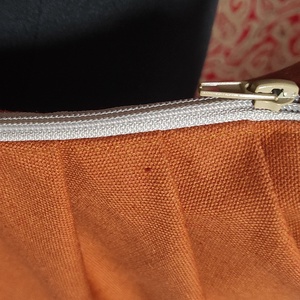 Kifli táska, narancssárga - táska & tok - kézitáska & válltáska - válltáska - Meska.hu