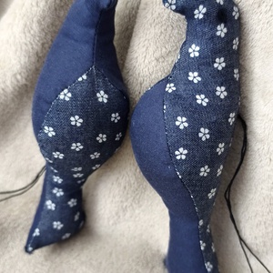 Boldogság Kék Madarai párban, Játék & Sport, Plüssállat & Játékfigura, Madár, Varrás, MESKA