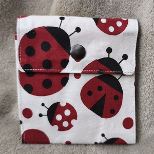 3 rekeszes neszesszer, katicás, Táska & Tok, Neszesszer, Varrás, MESKA