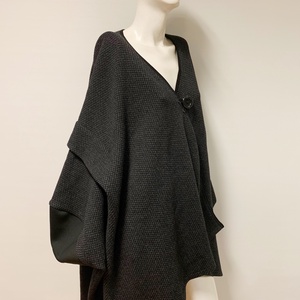 Szürke kabát, pelerin -  - Meska.hu