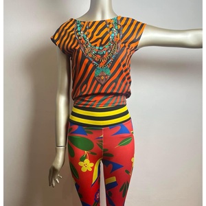 Mintás leggings - ruha & divat - női ruha - nadrág - Meska.hu