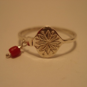 karácsonyi gyűrű -  - Meska.hu