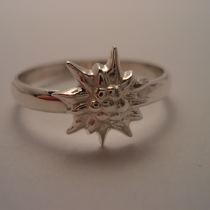 ezüst havasigyopár gyűrű ignoop részére -  - Meska.hu