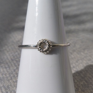 cakkos ezüst gyűrű    - ékszer - gyűrű - vékony gyűrű - Meska.hu