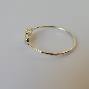 végtelen jeles ezüstgyűrű    - ékszer - gyűrű - többköves gyűrű - Meska.hu
