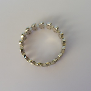  leveles ezüst karikagyűrű    - ékszer - gyűrű - fonódó gyűrű - Meska.hu