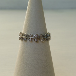  leveles ezüst karikagyűrű    - ékszer - gyűrű - fonódó gyűrű - Meska.hu